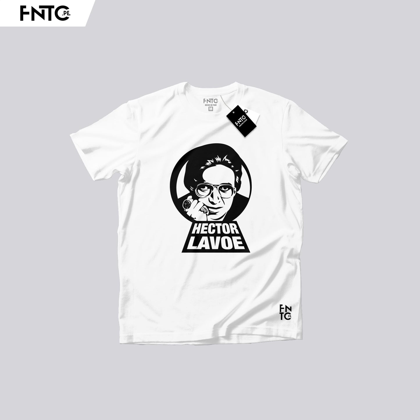 Polo Hector Lavoe lll - Blanco