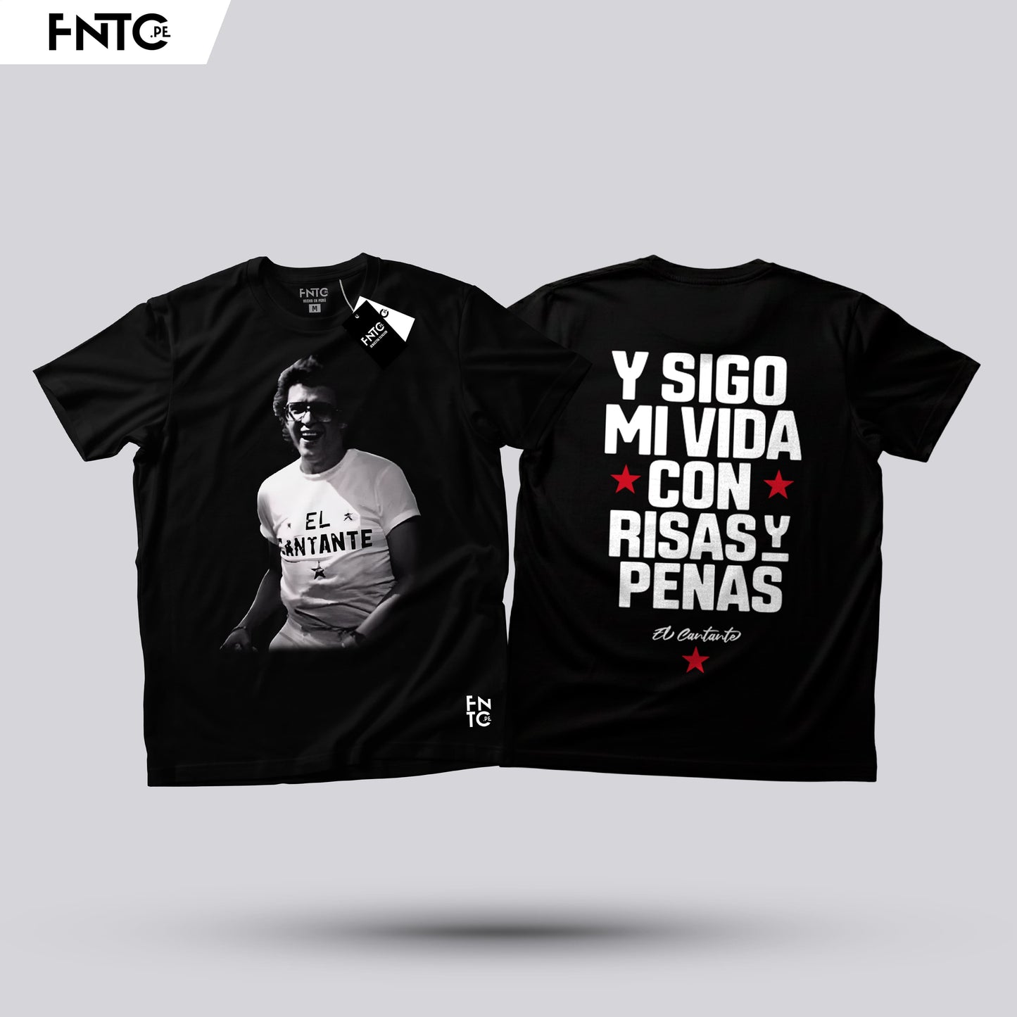 Polo "El Cantante ll" Hector Lavoe - Negro