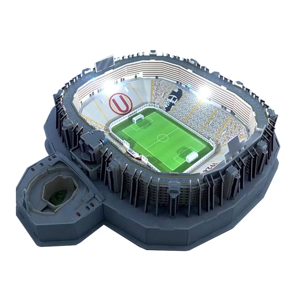 Estadio 3D Monumental "U" con Luces LED - Producto Oficial