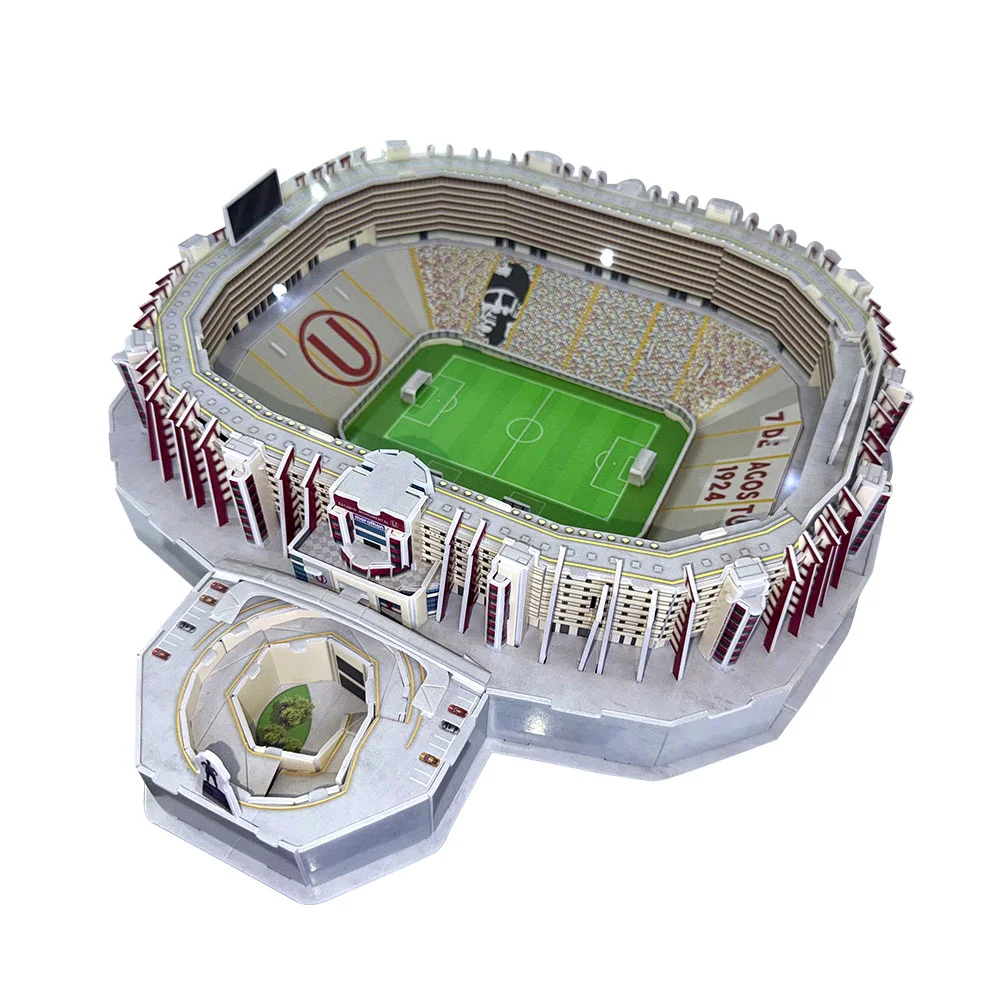 Estadio 3D Monumental "U" con Luces LED - Producto Oficial