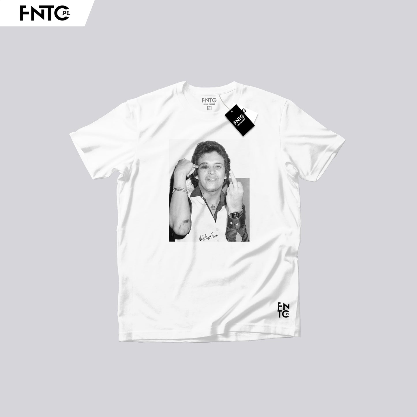 Polo Hector Lavoe ll - Blanco