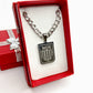 Collar Aliancista - Plateado (Hombre)